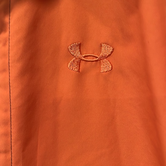 Men’s orange Under Armour Jacket zip up size Med - Picture 2 of 10